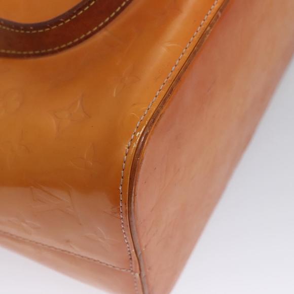 LOUIS VUITTON Monogram Vernis Houston Bag Marshmallow Pink M91302 LV Auth BA543 - Picture 16 of 16